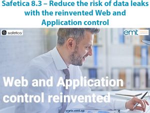 Read more about the article Safetica 8.3 – Reduce the risk of data leaks with the reinvented Web and Application control