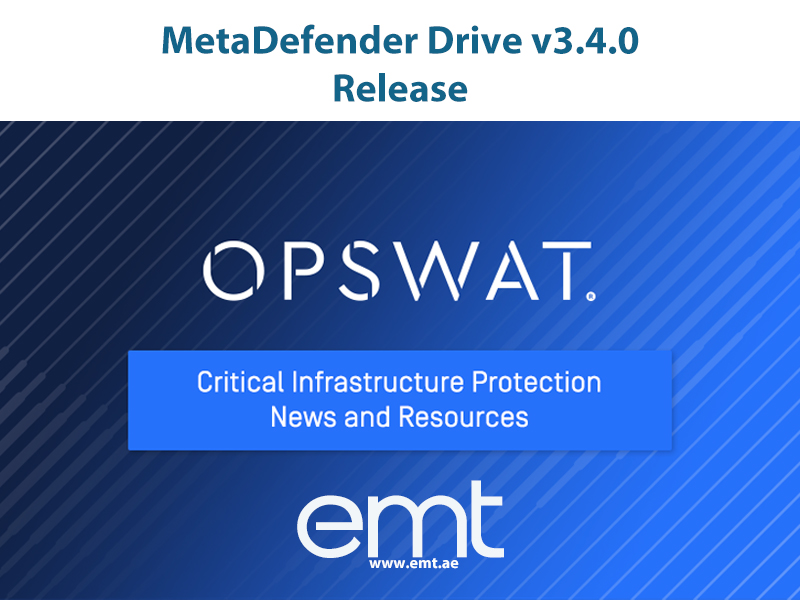 You are currently viewing MetaDefender Drive v3.4.0 Release