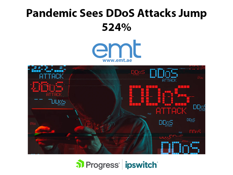 You are currently viewing Pandemic Sees DDoS Attacks Jump 524%