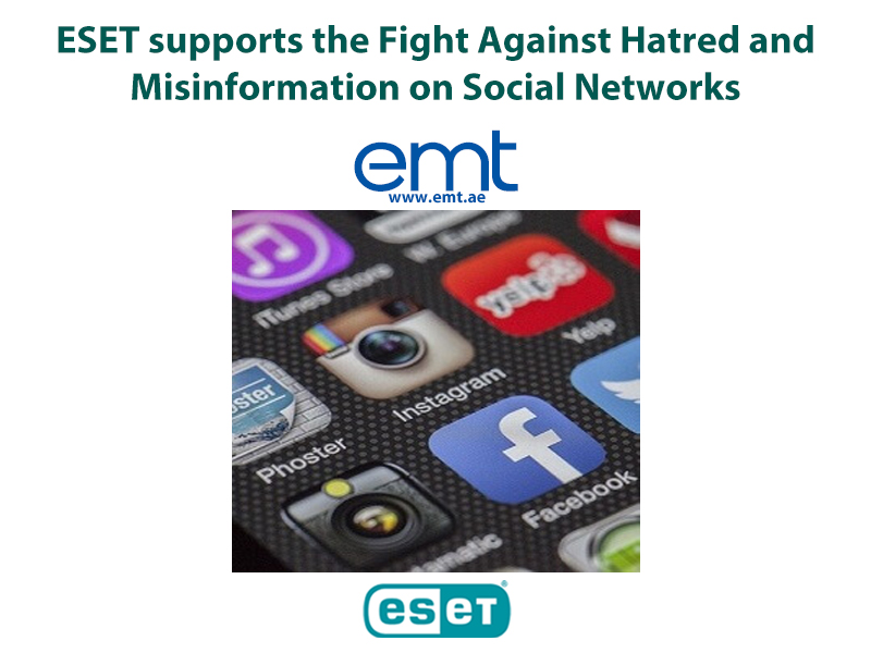 You are currently viewing ESET supports the fight against hatred and misinformation on social networks