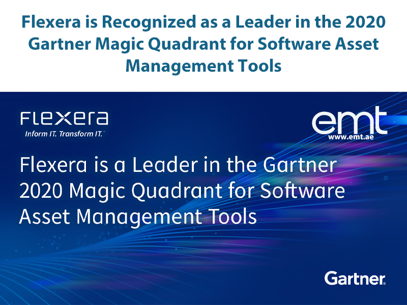 You are currently viewing Flexera is recognized as a Leader in the 2020 Gartner Magic Quadrant for Software Asset Management Tools