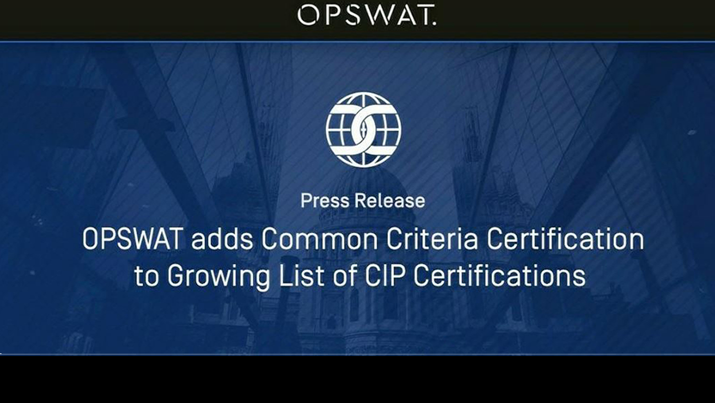 You are currently viewing OPSWAT Announces Common Criteria Certification